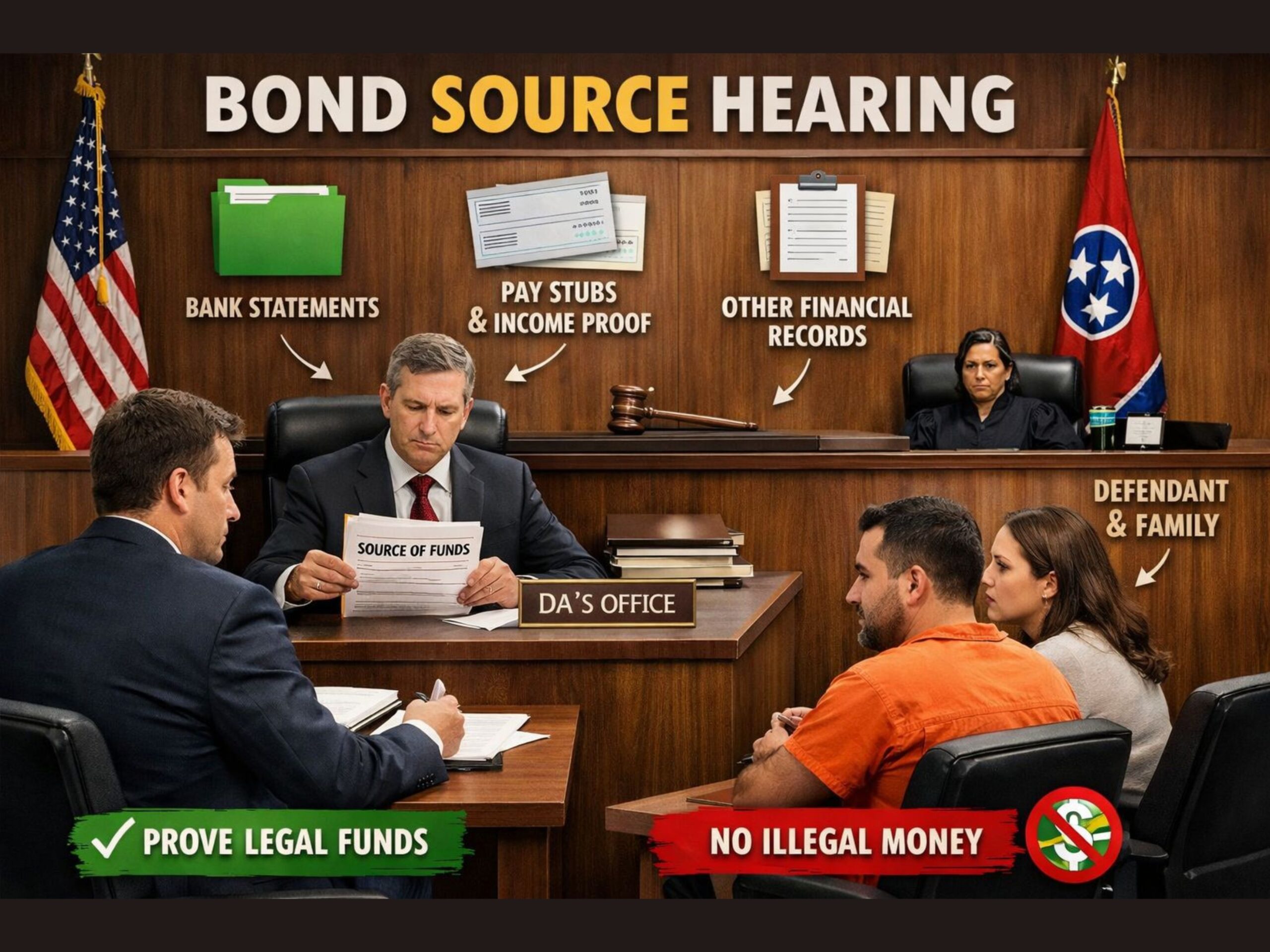 BOND SOURCE HEARING